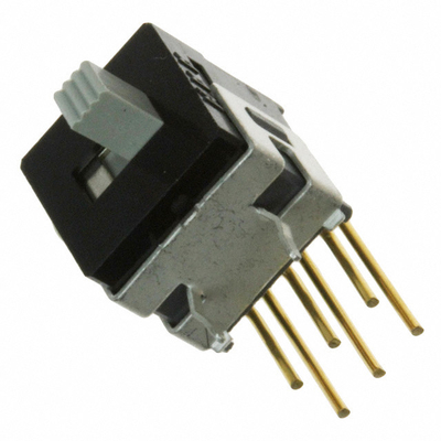Commutateur de circuit intégré de la GLISSIÈRE DPDT 0.4VA 28V de COMMUTATEUR d'AS22CH