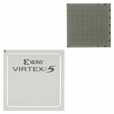 XC5VLX85T-1FFG1136C IC FPGA 480 circuits intégrés IC de l'entrée-sortie 1136FCBGA